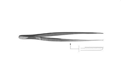Пинцет для грудной хирургии ПА 300х2.0, ВОРСМА