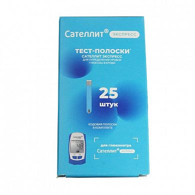Тест-полоски ПКГ -03 &amp;amp;amp;amp;amp;quot;Сателлит Экспресс&amp;amp;amp;amp;amp;quot; №25