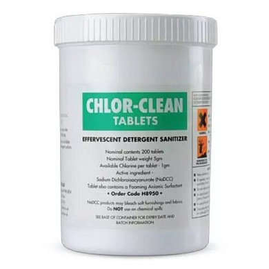 Упаковка таблеток дезинфицирующих Chlor-Clean к аппарату ProPulse NG, Великобритания