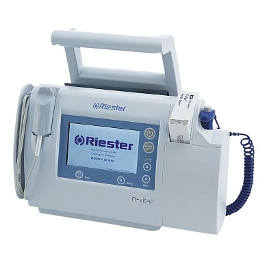 Диагностический кардио монитор Ri-Vital spot-check (стандартная и увеличенная манжета, SpO₂, сенсор взрослый, термометр - оралтерм / ректальный - опция) Riester
