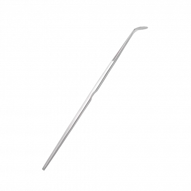 Скальпель для влагалищных операций изогнутый СС 210Х13