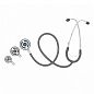 Tristar cтетоскоп, с 3-мя головками, серый, Riester