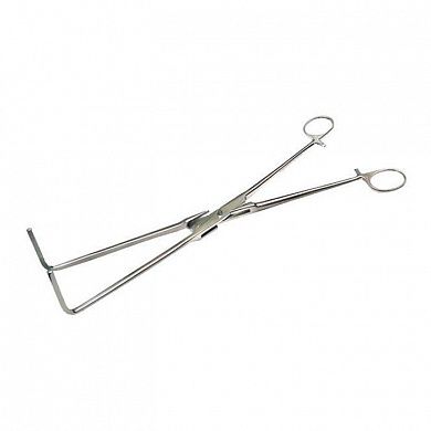 Зажим вагинальный, изогнутый, 325 мм Surgiwell, Пакистан