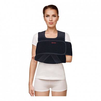 Бандаж фиксирующий плечевой (повязка &amp;amp;amp;amp;quot;Дезо&amp;amp;amp;amp;quot;) модель 1901 (черный)