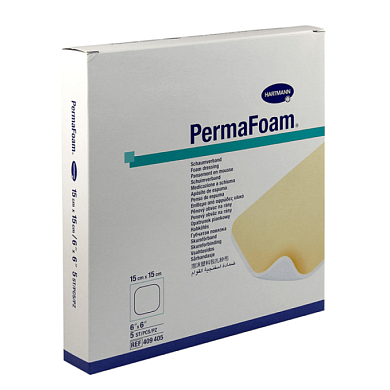 PERMAFOAM - Губчатая повязка: 10 х 10 см, Германия
