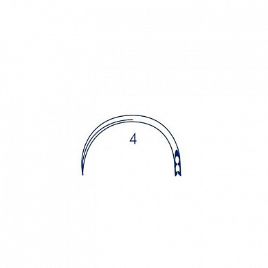 Игла хирургическая 4, серии Ha-572 полукруглая 1/2 Medicor