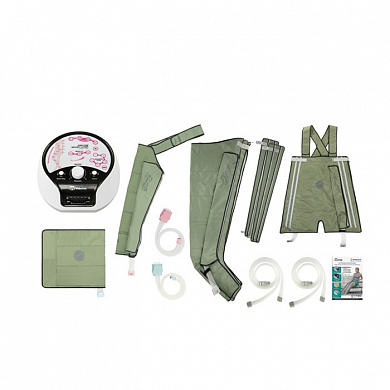 WelbuTech Seven Liner Zam Luxury Аппарат для лимфодренажа, прессотерапии, массажа (максимальный комплект), размер L (новый тип стопы)