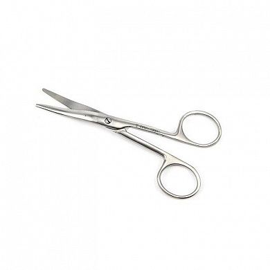 Ножницы д/рубцовых тканей, вертикально изогнутые, 150 мм Тумботино, Россия