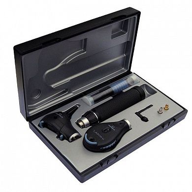 Офтальмоскоп ri-scope® L ото L3/офт L2, LED 3,5 В/230 В, штекерная рукоятка для аккум 10692, Riester