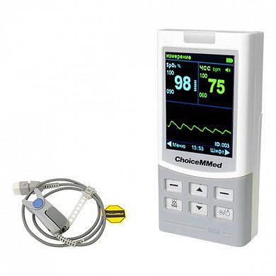 Пульсоксиметр MD300M с неонатальным датчиком CHOICEMMED, Китай