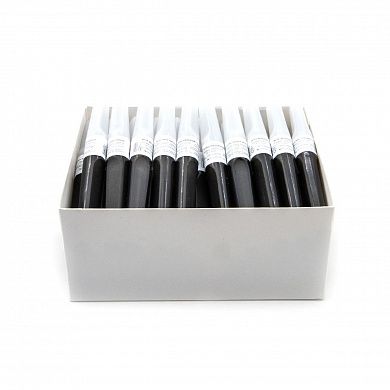 Игла двухсторонняя 22G*1 1/2 с прозрачной камерой 1,5см, черная (50 шт/уп)