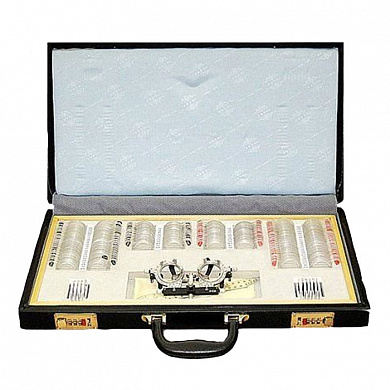 Набор пробных очковых линз упрощенный 165 предметов (НПУ-69-01)