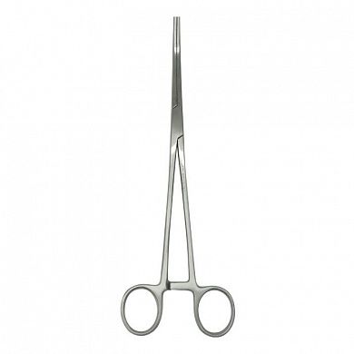 Зажим гинекологический изогнутый 255 мм Surgicon, Пакистан