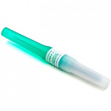 Иглы двухсторонние  21G*1 1/2, зелёные (100 шт/уп) для взятия проб крови
