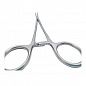 Зажимной инструмент Корнцанг изогнутый 260 мм Surgicon, Пакистан