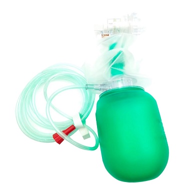 Аппарат ручной дыхательный BagEasyTM (тип Амбу) с PEEP-клапаном детский в комплекте с наркозной маской, кислородным шлангом и мешком резервным, Westmed США
