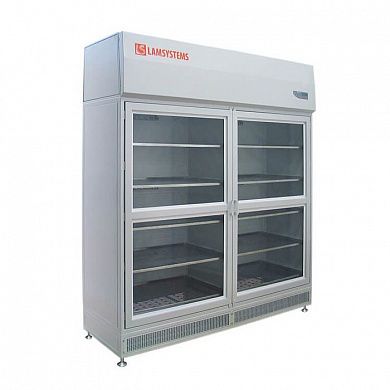 Шкаф стерильного хранения с распашными дверями и лампами УФО (КД 442.180.00)