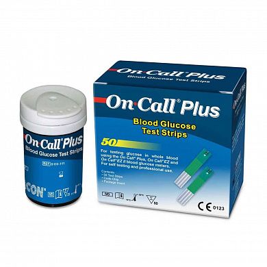Тест полоски для глюкометра On Call Plus (Он Колл Плюс) № 50