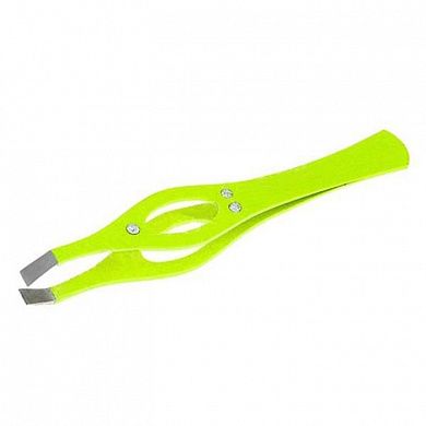 Пинцет прямой (Флоран со стразами) PT-213 (2)-FL Metzger, Россия